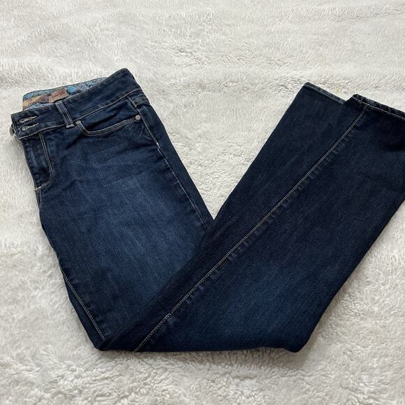 PAIGE Denim - Paige VTG Y2K Hidden Hills Flare Boot Cut Denim Blue Jeans Womans Size 29x31